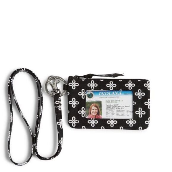 Oklahoma State card holder Lanyard Vera Bradley - Picture 2 of 2
